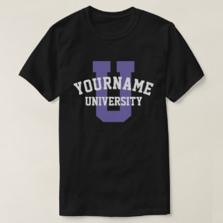 Your Own Personalised University Logo T-Shirt