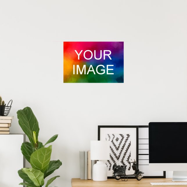 Your Own Photo Archival Heavyweight Matte Paper Poster (Home Office)
