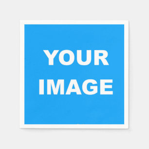 Your Own Photo Image Logo Customise Personalise Napkin
