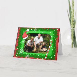 Your own photo in a Christmas frame! - Holiday Card