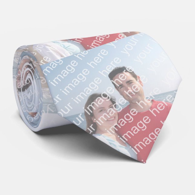Your Own Photo Neck Tie (Rolled)