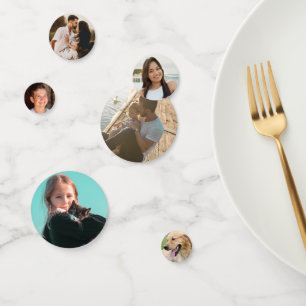 Your Own Photos Custom Large Table Confetti