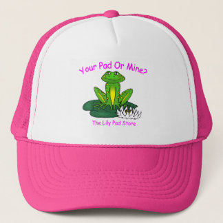 Your Pad or Mine - Pink - Trucker Hat