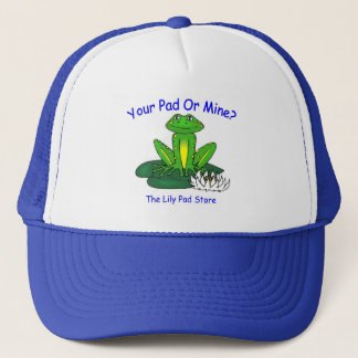 Your Pad or Mine - Royal Blue - Trucker Hat