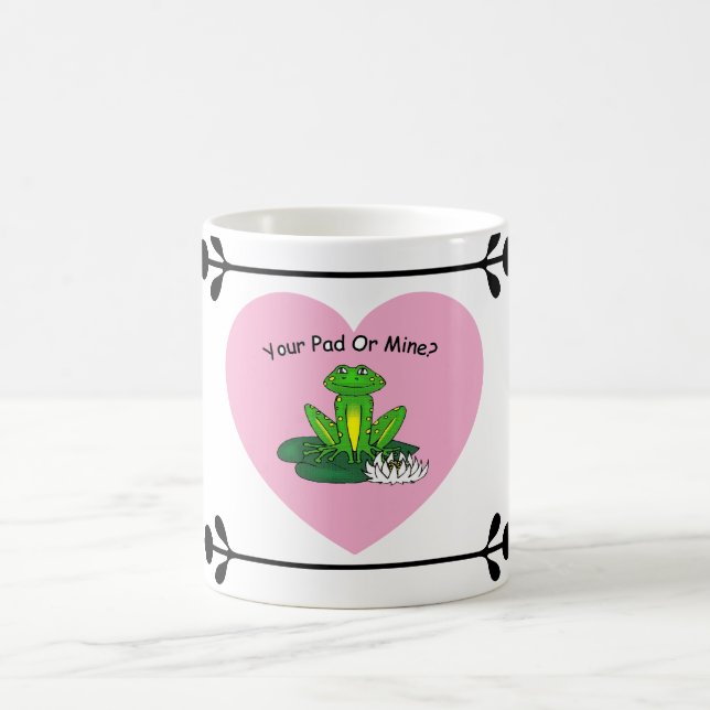 Your Pad Or Mine? Valentine's Day Coffee Mug (Center)