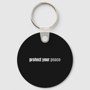 Your Peace Calm Tranquillity Relax Mental Health Key Ring