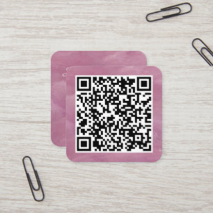 Your Personal QR Code Linked to Your URL  Square Business Card