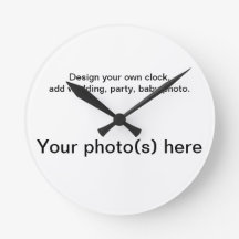 Your personal wall clock, add photos.