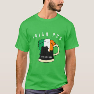 Your Personalised Irish Pub St Patricks Day T-Shirt