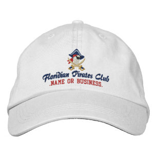 Your Personalised Pirate Embroidery Embroidered Hat
