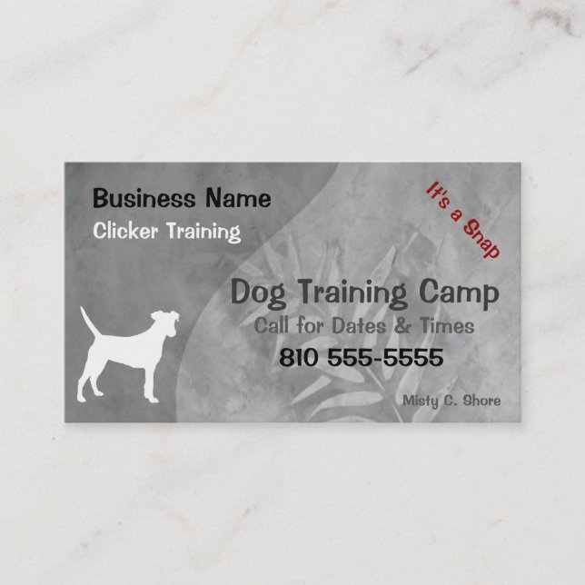 Your Pet Business Card Maker (Front)