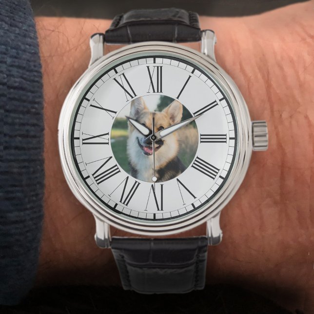 Your Pet Dog or Cat Photograph on a Personalised Watch (Creator Uploaded)
