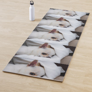 Your pet dog puppy custom photo chihuahua pattern yoga mat