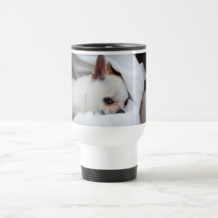 Your pet dog puppy custom photo chihuahua travel mug