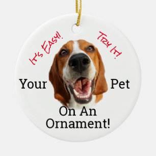 Your Pet On A Ceramic Tree Decoration