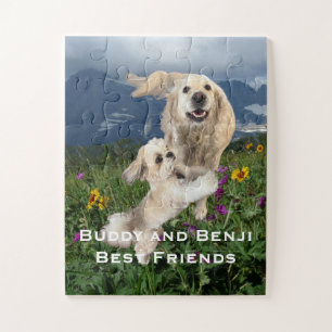 Your Pet Photo, Name, Personalised Jigsaw Puzzle