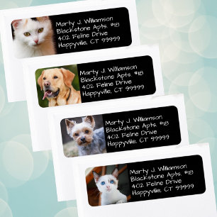 Your Pet Photo Return Address Labels