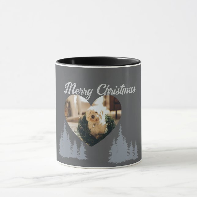 Your Pet’s Picture on a Mug– Custom Christmas Gift Mug (Center)
