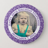 Your Photo | 20th Birthday Random Number Purple
