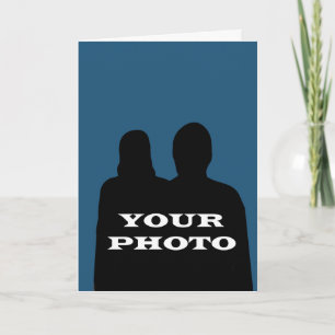 Your Photo 5 x 7 vertical Greeting Card