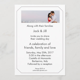 Your Photo 5x7 Invitation