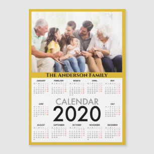 Your Photo and Name Customisable 2020 Calendar