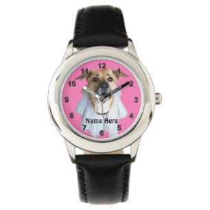 Your Photo and Name Personalised Watches for Kids