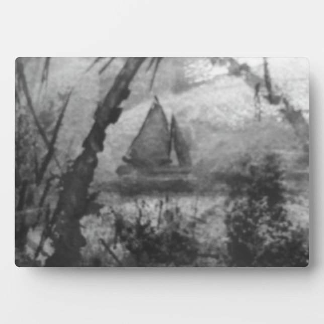 Your photo art here with Easel Plaque (Front)