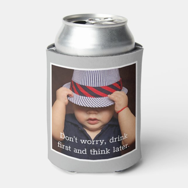 Your photo can cooler (Can Front)