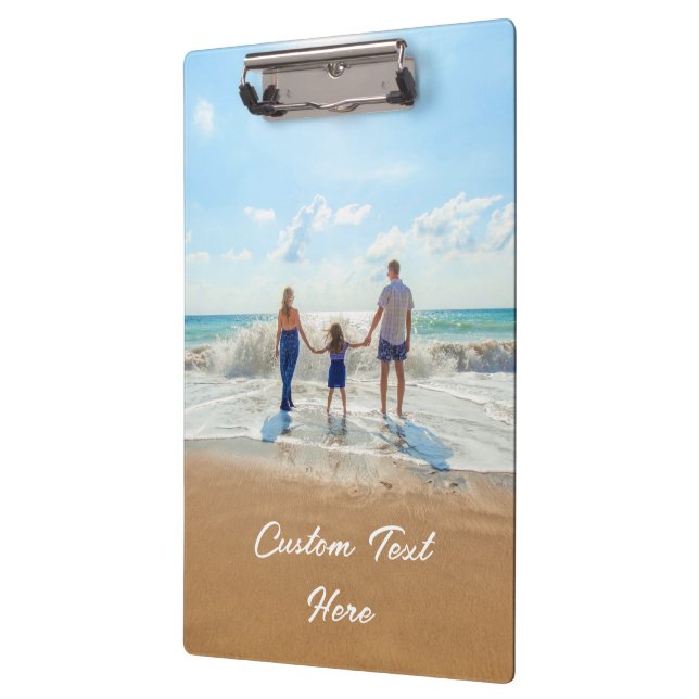 Your Photo Clipboard with Custom Text (Left)