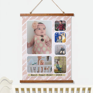 Your Photo Collage Here Wall Hanging  Hanging Tapestry
