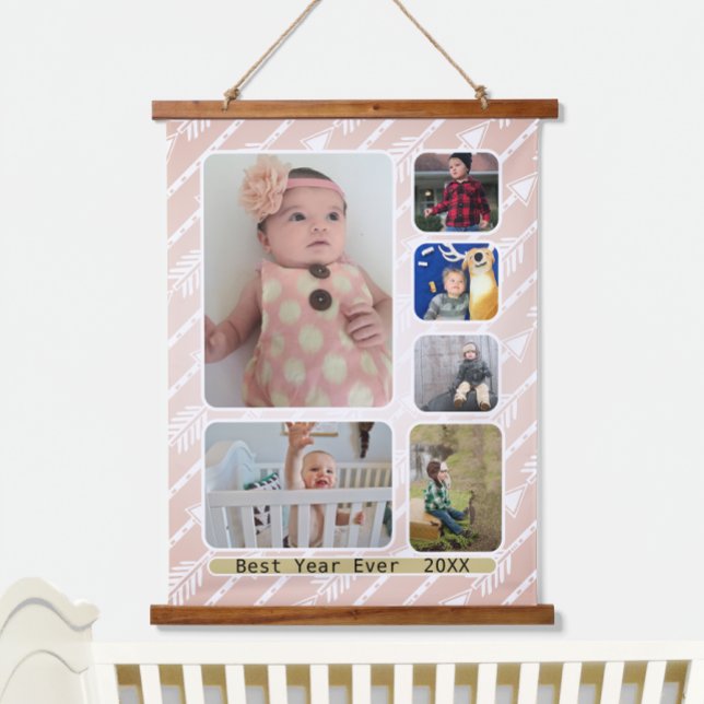 Your Photo Collage Here Wall Hanging  Tapestry (Creator Uploaded)