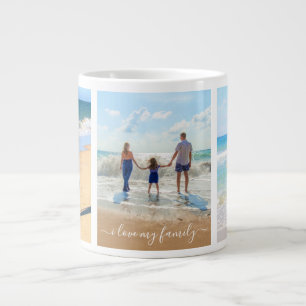 Your Photo Collage Mug Gift - I Love My Family