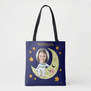 YOUR PHOTO custom Astronaut bags