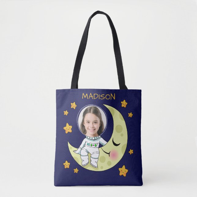 YOUR PHOTO custom Astronaut bags (Front)