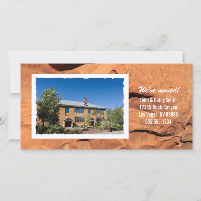 Your Photo Custom Change of Address Photo Card (Front)