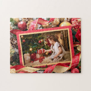 YOUR PHOTO custom Christmas puzzle