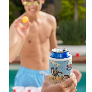 your photo, Get your kicks, oatman arizona, donkey Can Cooler