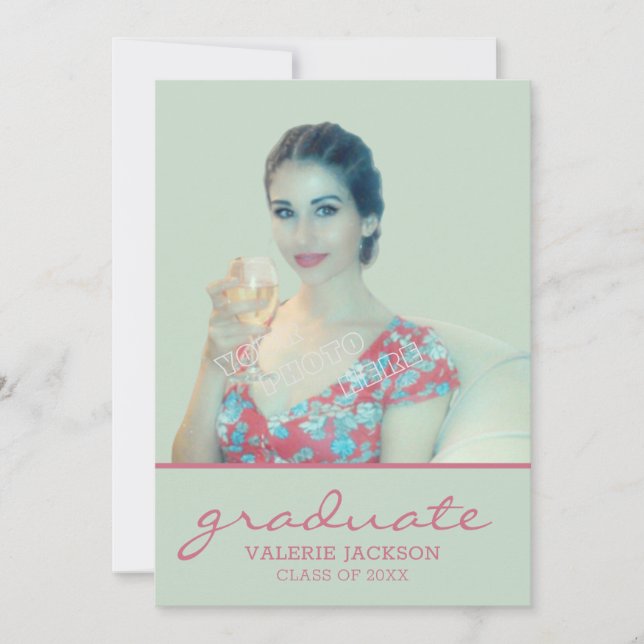 Your Photo Graduate Announcement (Front)
