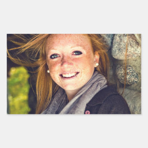 Your Photo Graduation, Family, Baby, Pet etc Rectangular Sticker