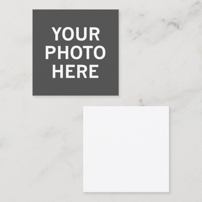 Your Photo Here Appointment Card (Front/Back)