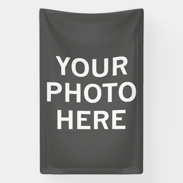 Your Photo Here Banner (Vertical)