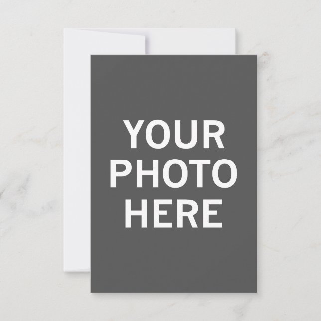 Your Photo Here Card (Front)