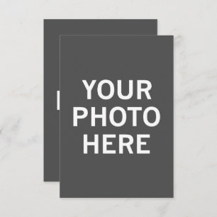 Your Photo Here Enclosure Card