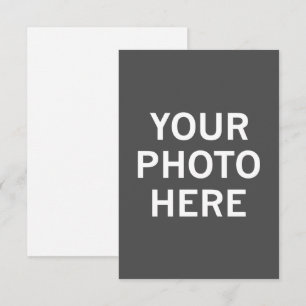 Your Photo Here Enclosure Card