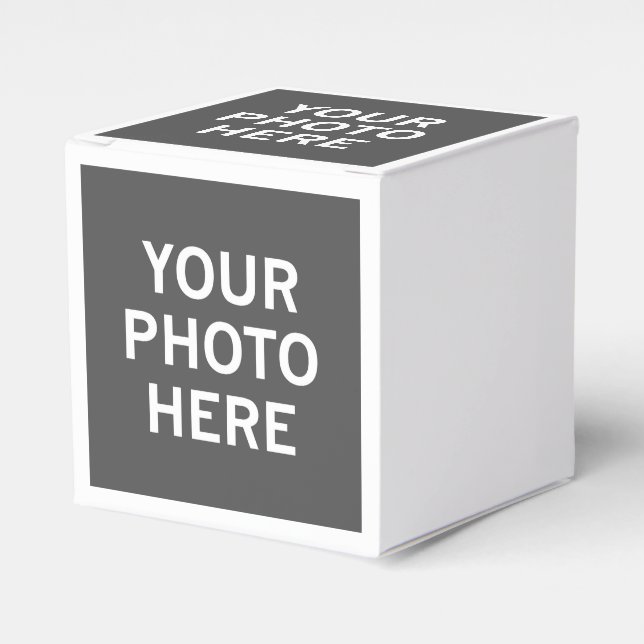 Your Photo Here Favour Box (Front Side)