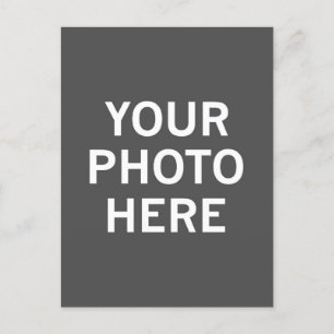 Your Photo Here Holiday Postcard