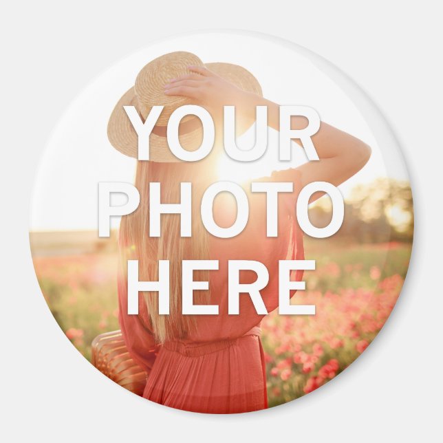 Your Photo Here Magnet (Front)
