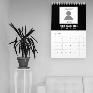 Your Photo Here Name and Age Calendar
