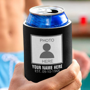 Your Photo Here Name and Age Can Cooler